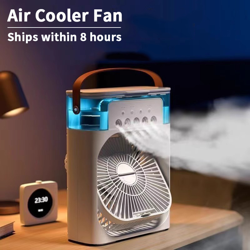 Phone Cooling Fan - Мини-кондиционер 3-в-1: компактный охладитель воздуха для