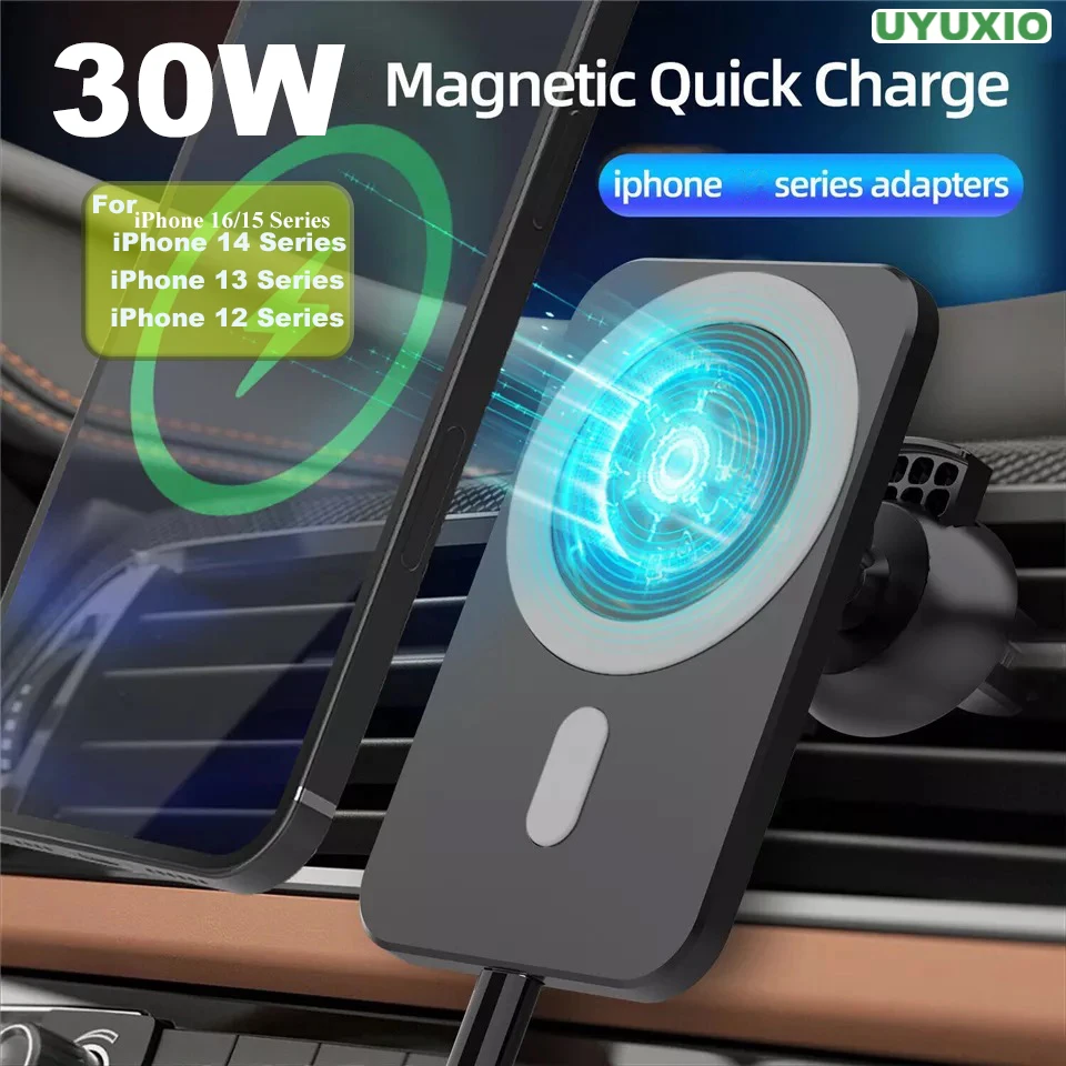 Phone Cooling Fan - UYUXIO 30 Вт Беспроводное зарядное устройство