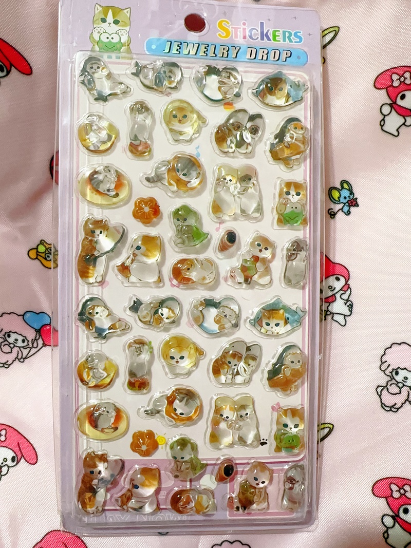 Phone Accessories Aesthetic - Новые популярные 3D-наклейки Mofusand с объемным
