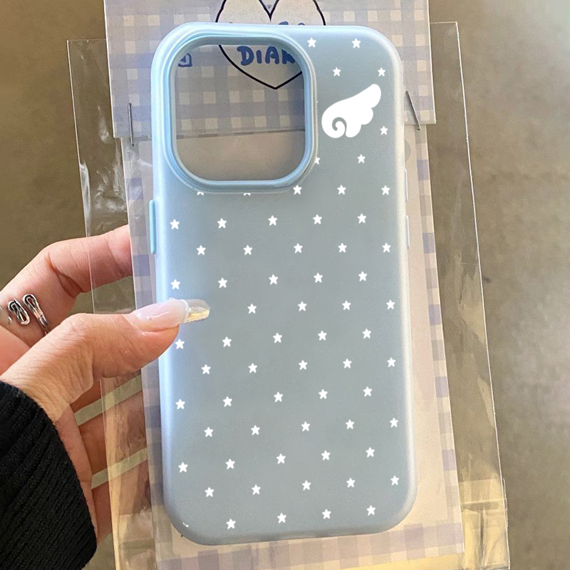 Phone Accessories Aesthetic - Корейский милый чехол для телефона 2-в-1