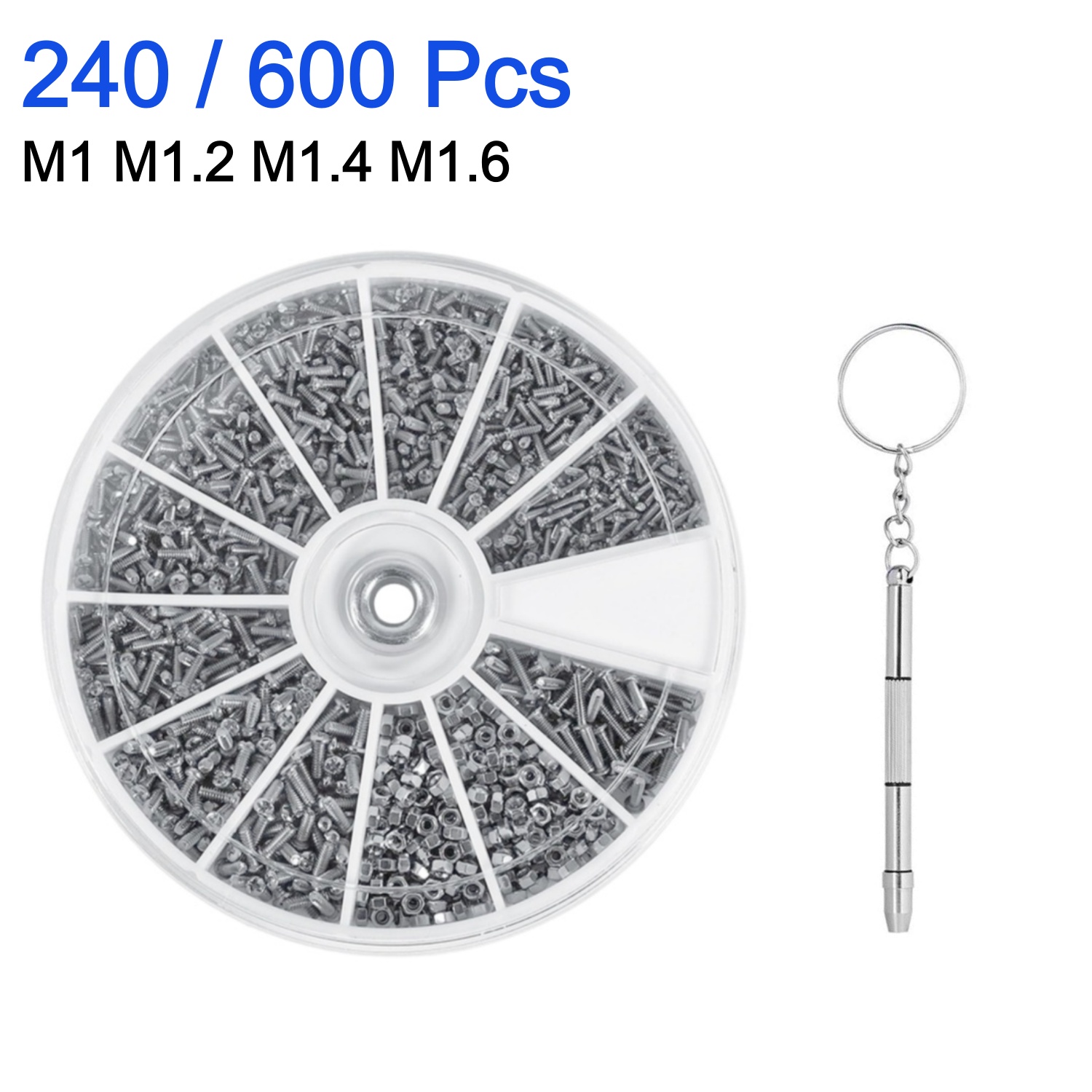 Phone Accessories Kit - Набор маленьких винтов и гаек (240/600