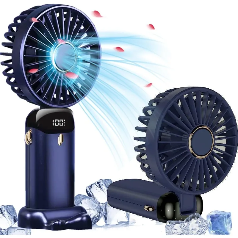 Phone Cooling Fan - Маленький кулер, мини-вентилятор, складная ручка, регулятор