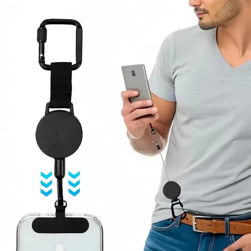 Lanyard Phone Strap - Выдвижной противоугонный уличный держатель для телефона,