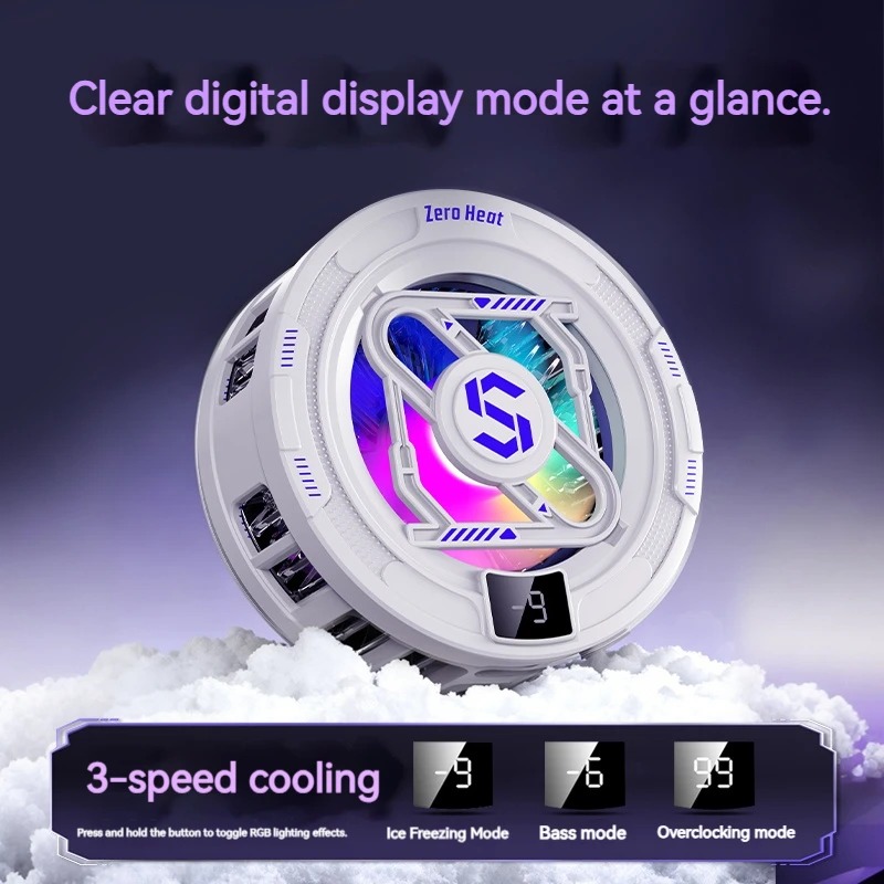 Стильный кулер для телефона мо – обзор и цена Phone Cooling Fan