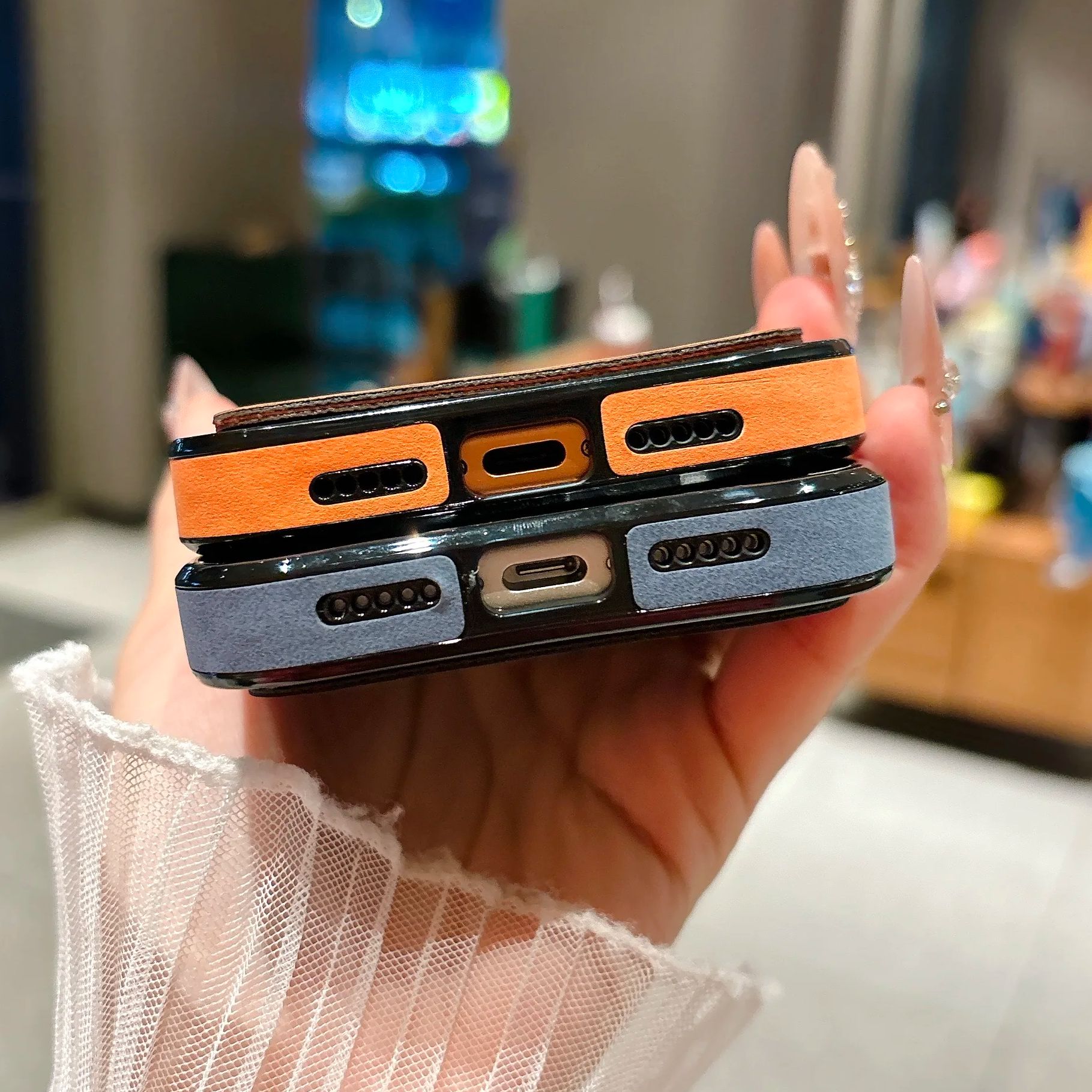 Чехол-кошелек для карт, замшев – обзор и цена Phone Accessories Hippers