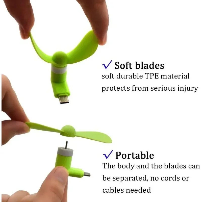 Мини-портативный вентилятор Ty – обзор и цена Phone Cooling Fan