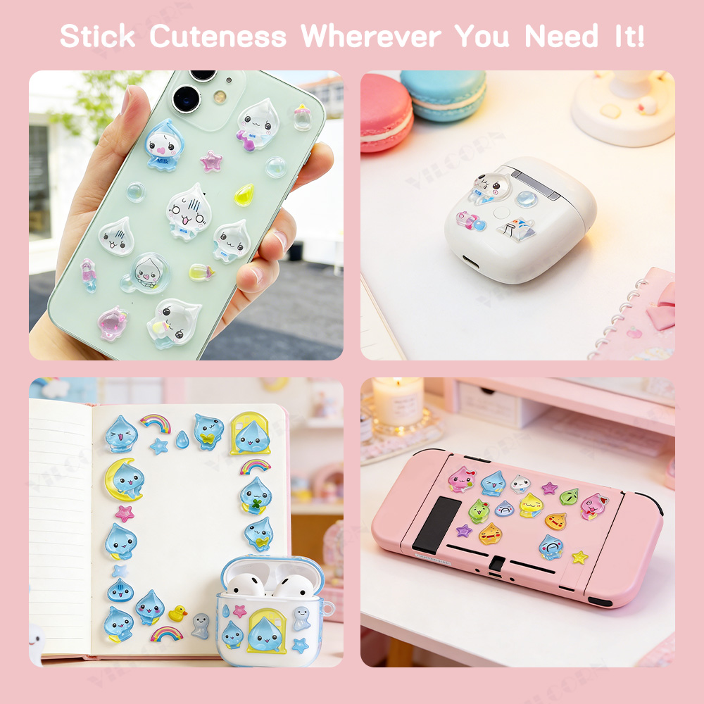 3D-наклейки: мультяшные стикер – обзор и цена Phone Accessories Aesthetic