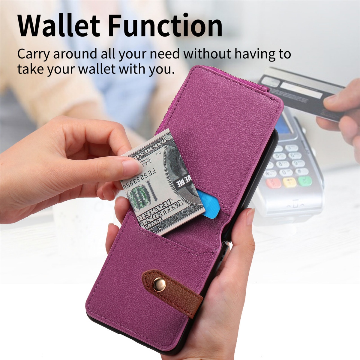 Роскошный чехол-кошелек для Sa – обзор и цена Phone Accessories Hippers