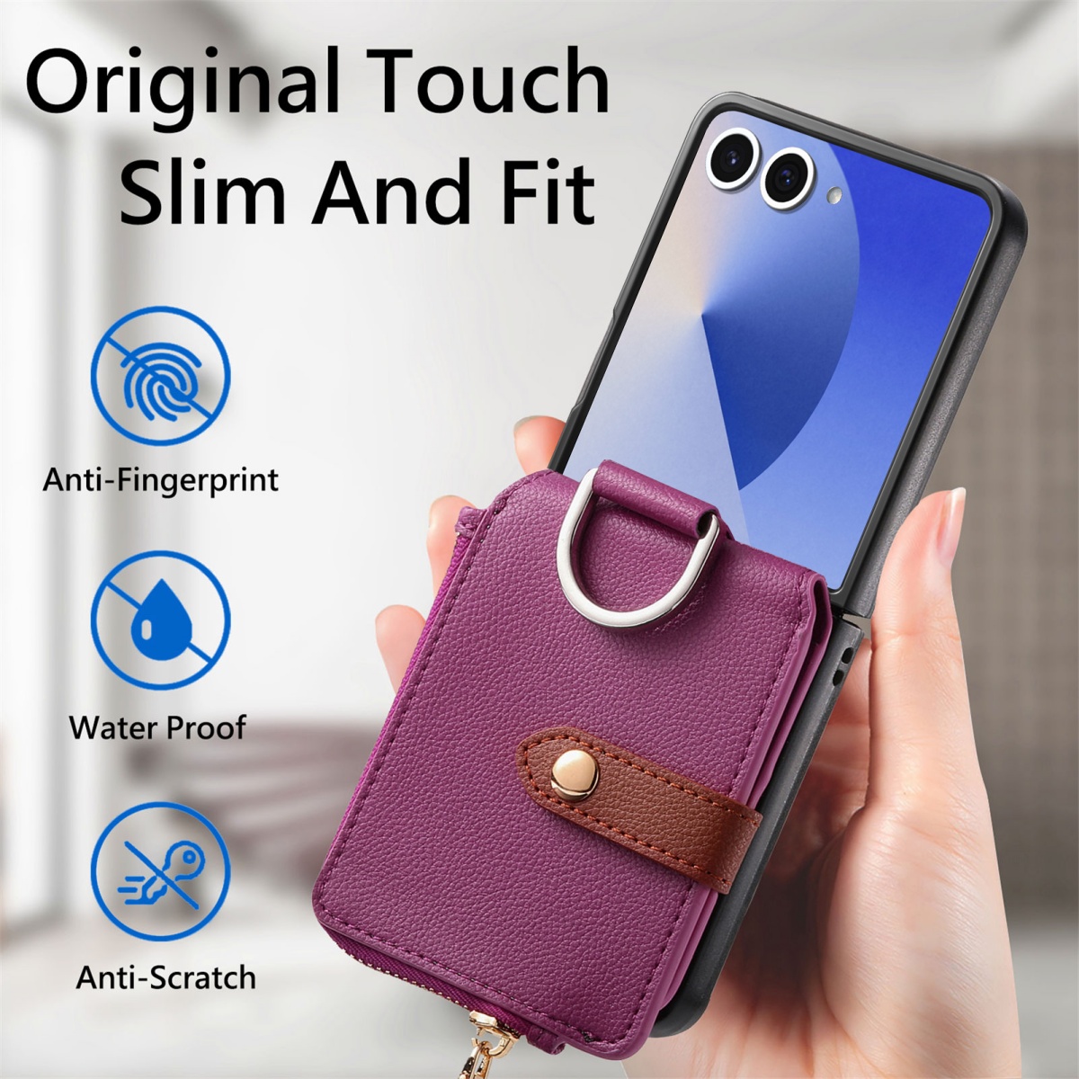 Роскошный чехол-кошелек для Sa – обзор и цена Phone Accessories Hippers