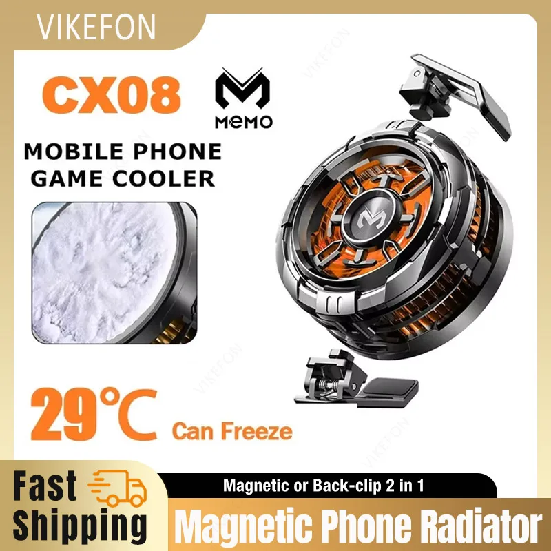 Магнитный задний зажим, универ – обзор и цена Phone Cooling Fan