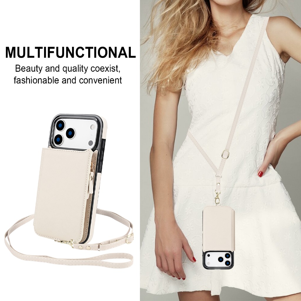 Кожаный чехол-кошелек кроссбод – обзор и цена Phone Accessories Hippers