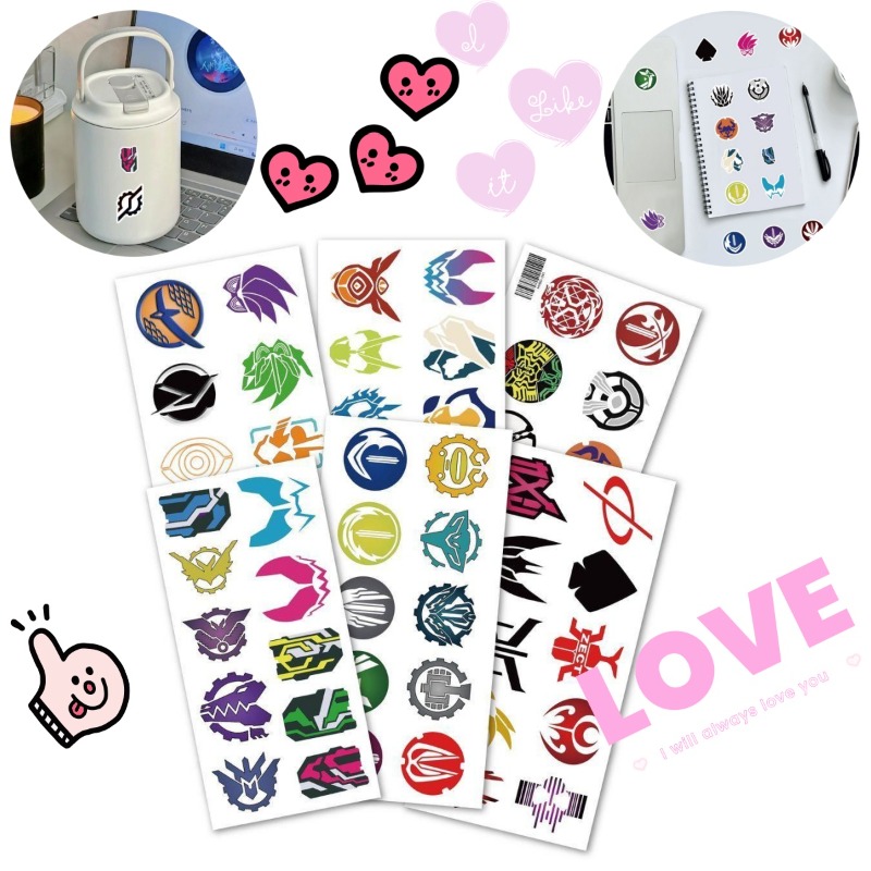 60 листов наклеек с логотипом  – обзор и цена Phone Accessories Items